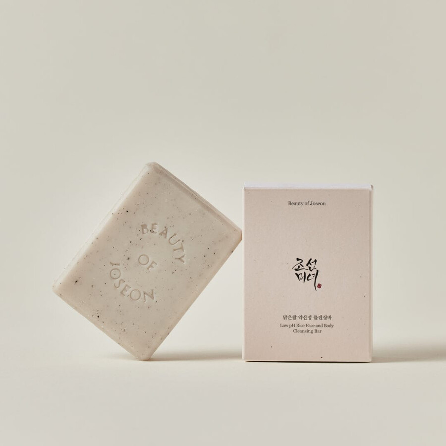 low ph rice face and body cleansing bar