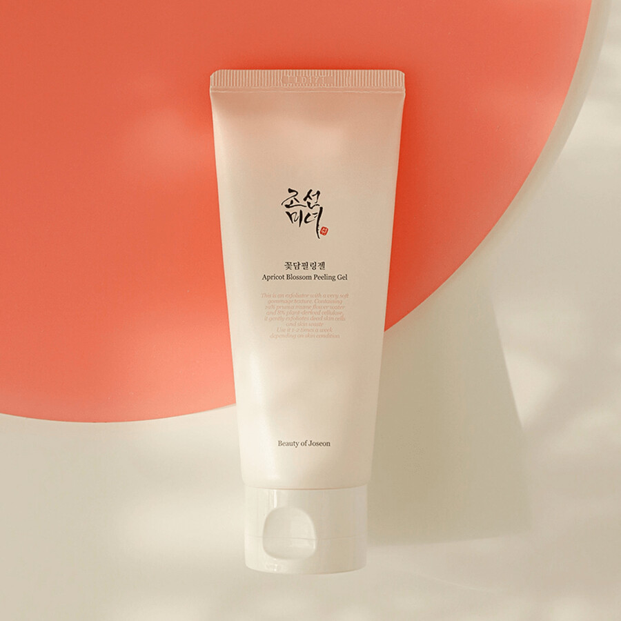 revitalize your skin with apricot blossom peeling gel cleanser
