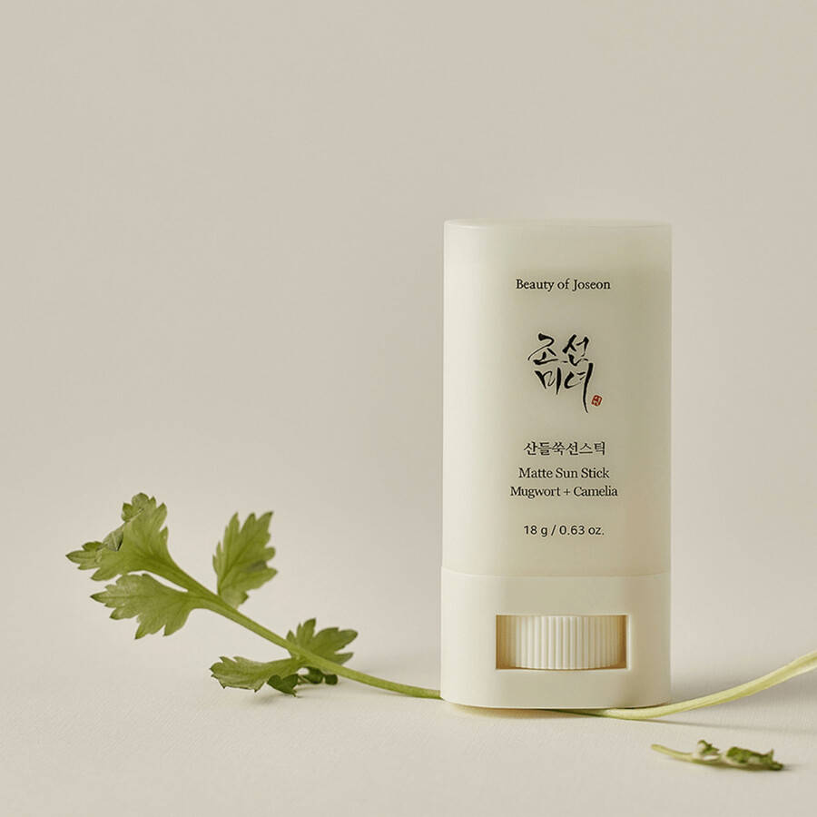 matte sun stick mugwortcamelia spf 50 pa